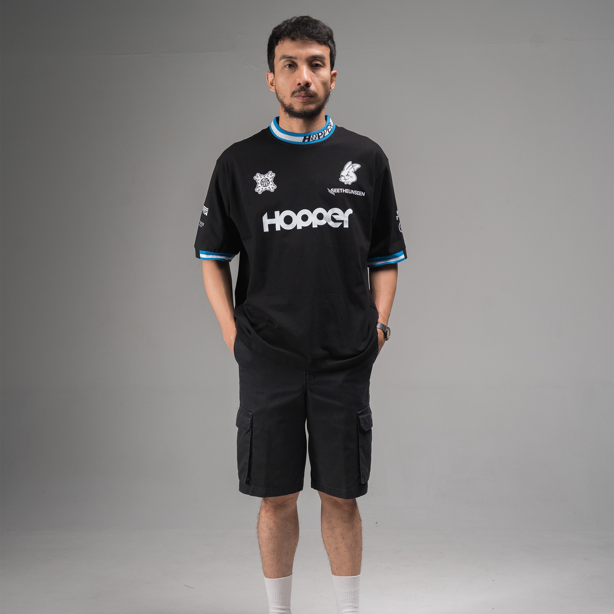 Faith Industries "Hopper Racing Team" Black Tshirt