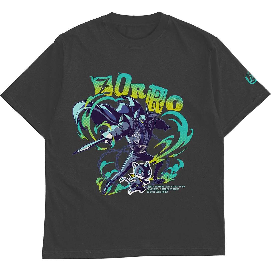 Faith Industries "Zorro" Dark Grey Tshirt