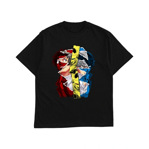Image of Faith Industries "Adachi & Yu" Black Tshirt