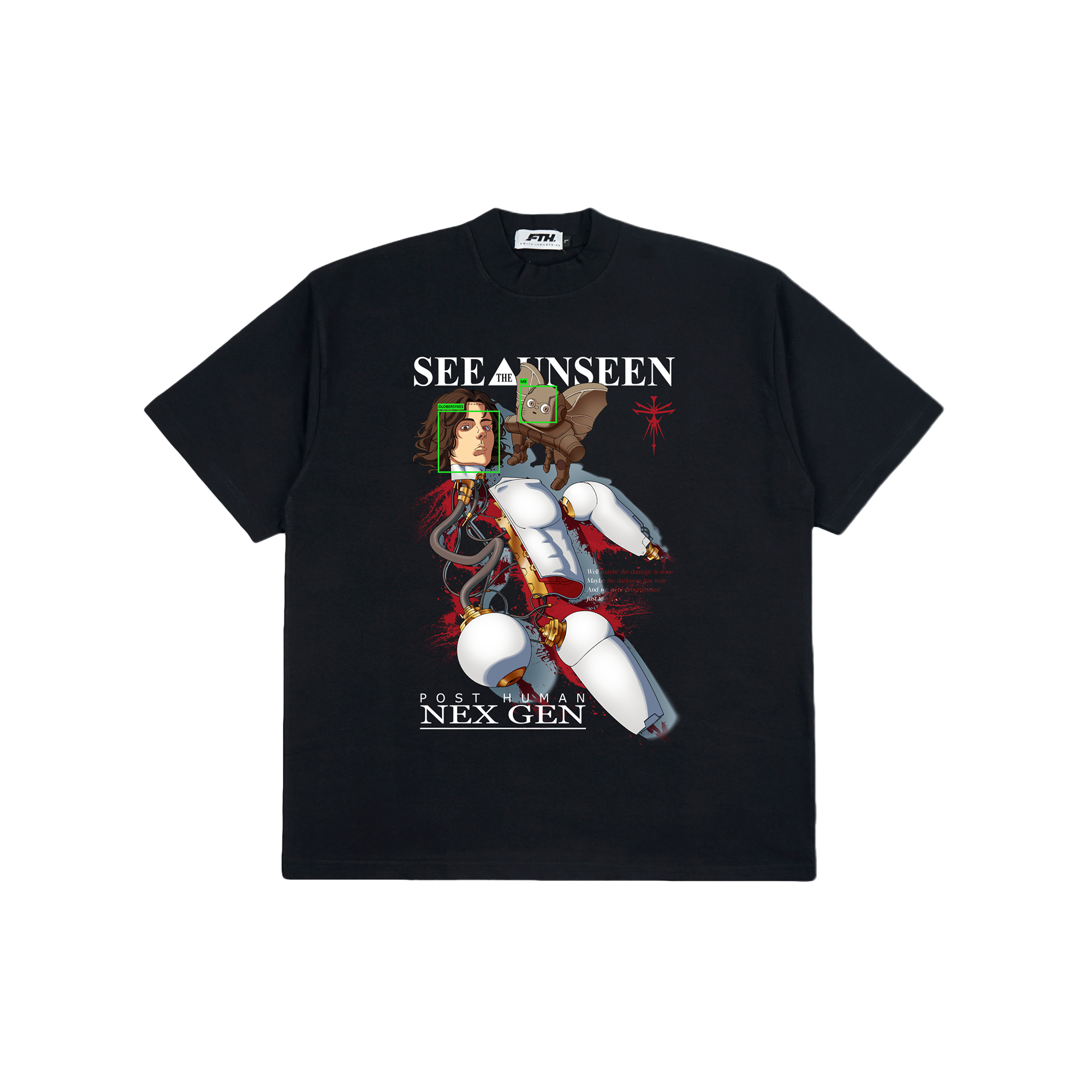 Faith Industries "Seen The Unseen" Black Tshirt