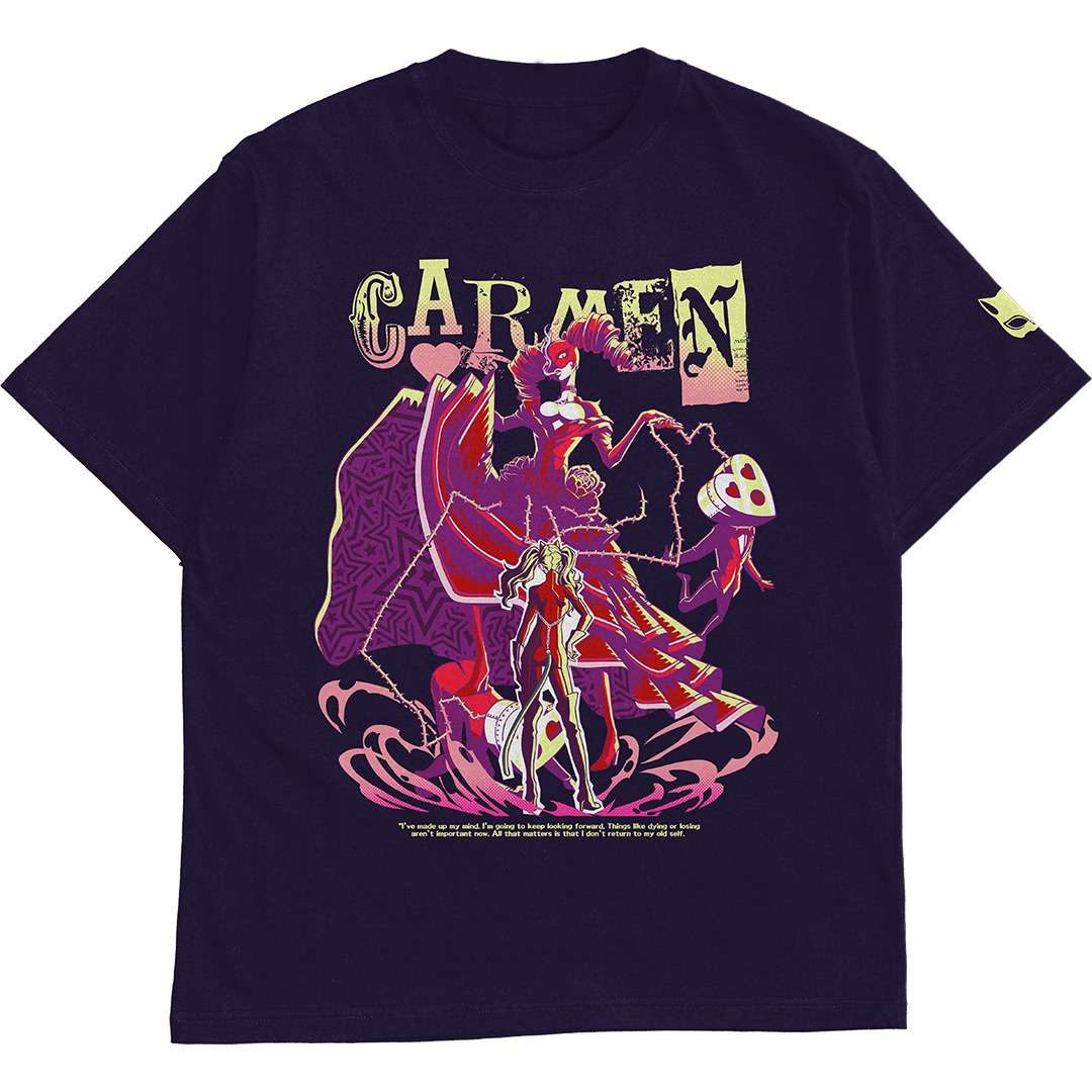 Faith Industries "Carmen" Dark Purple Tshirt