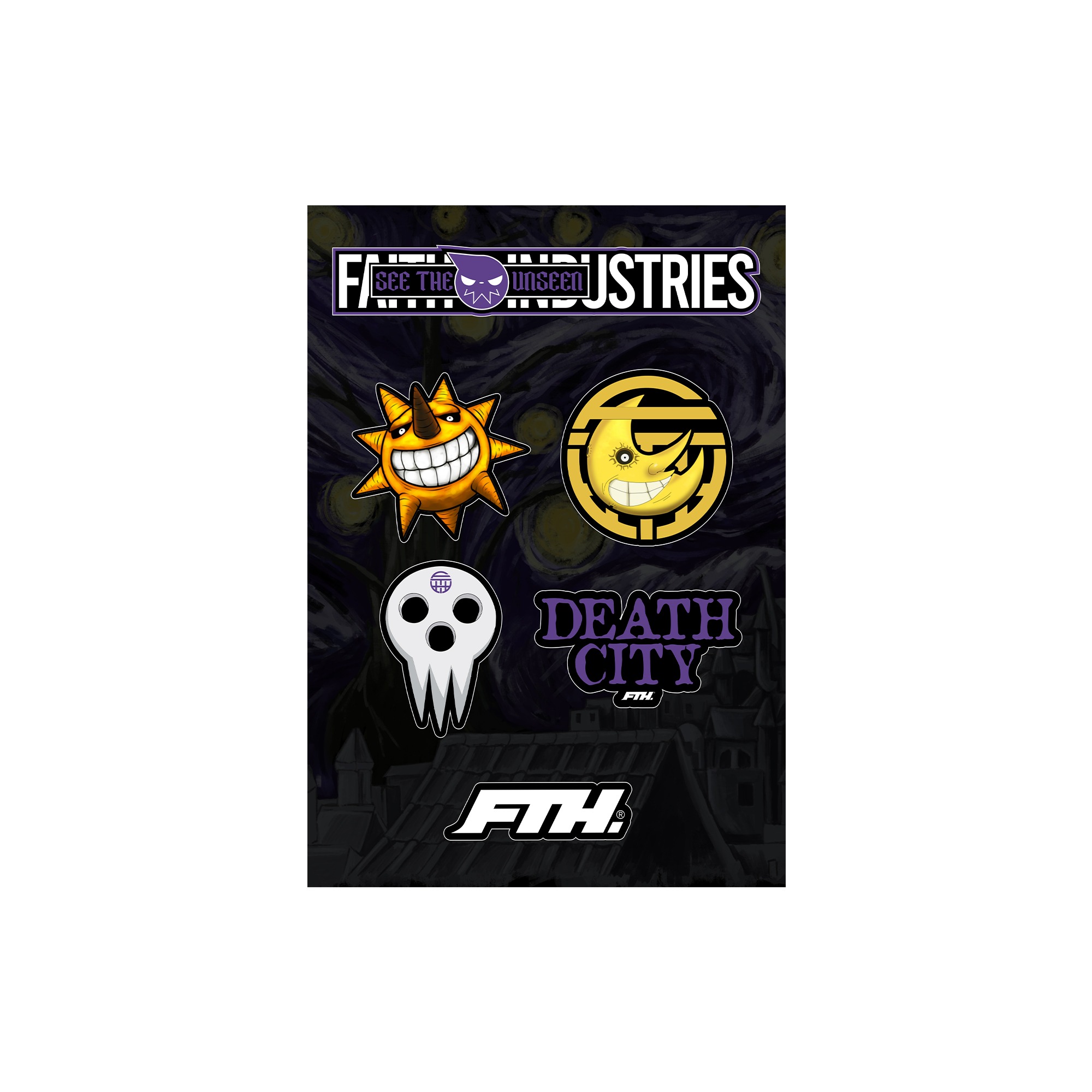 Faith Industries Sticker Pack Collection