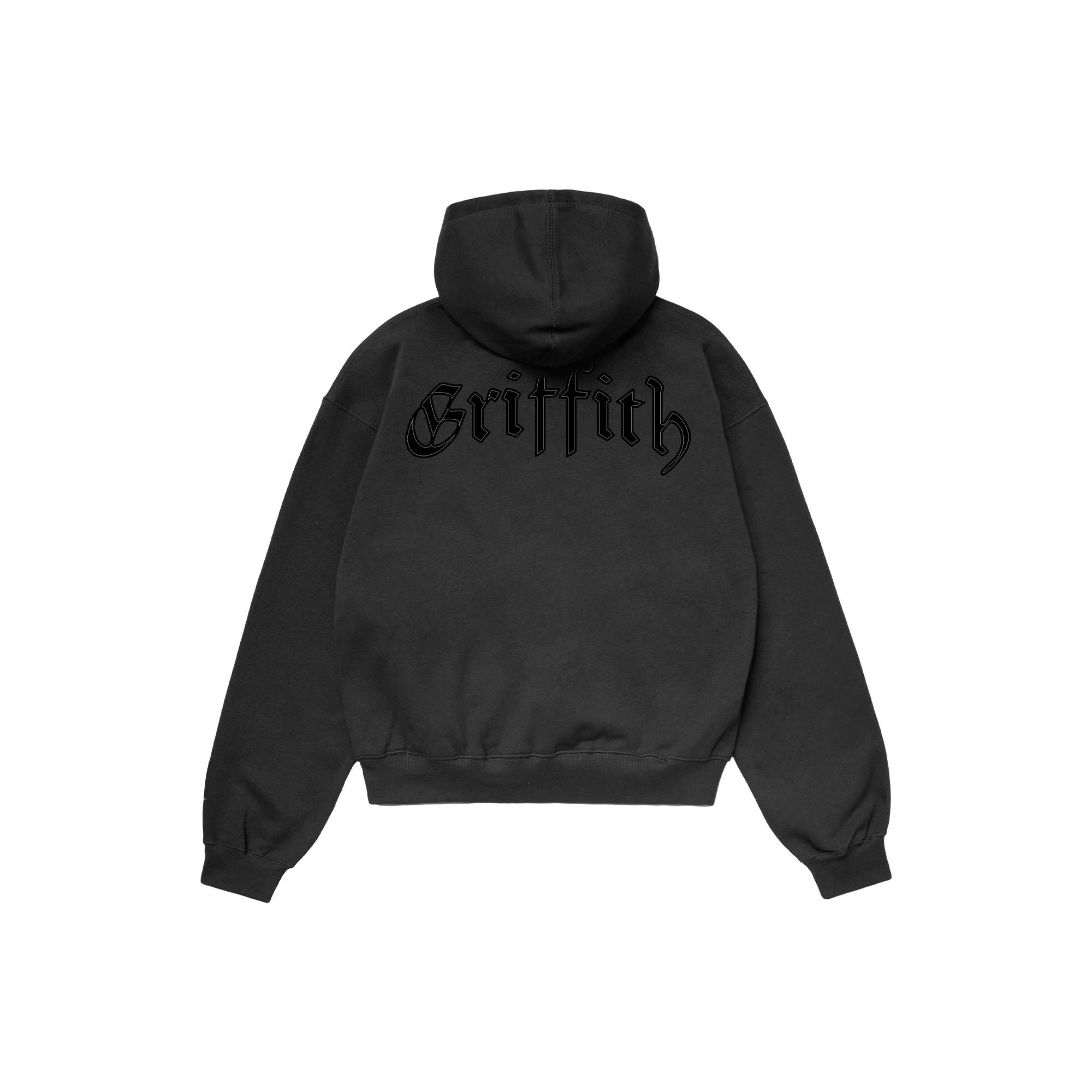 Faith Industries "Griffith" Black Washed Hoodie