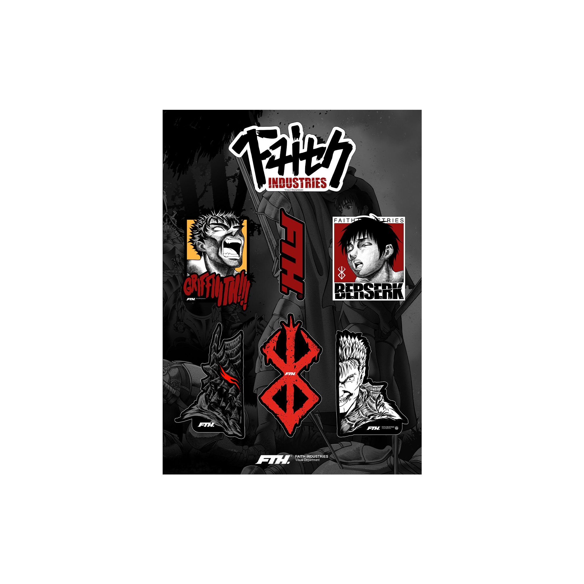 Faith Industries Sticker Pack Collection