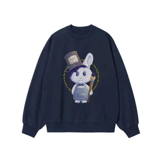 Image of Faith Industries "Like A Van Gogh" Navy Crewneck