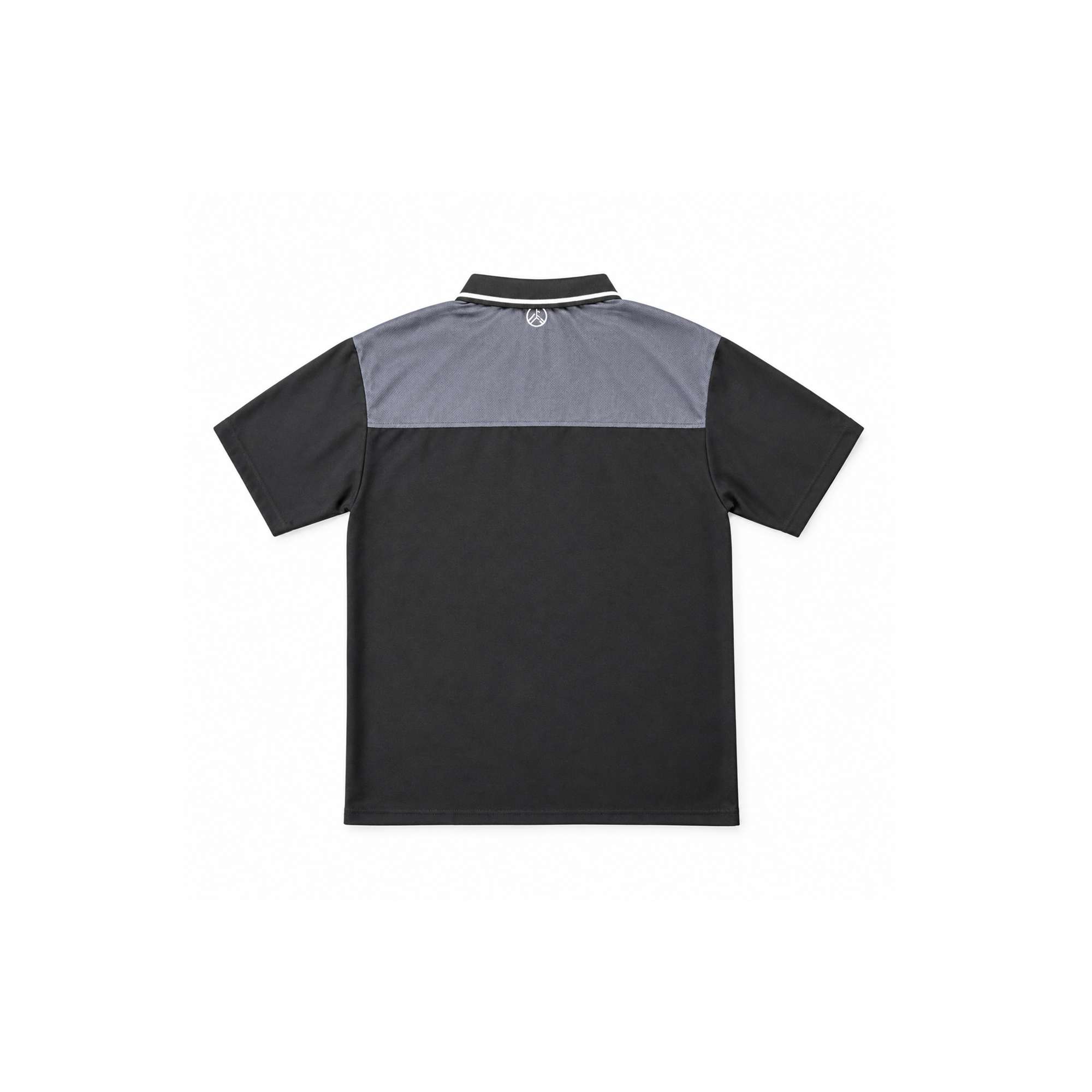 FTHLETICS Crest Polo - Polo Jersey - Polo Olahraga - Sports Polo - Black