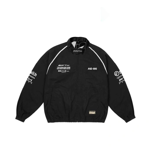 Image of Faith Industries "Project 86" Racing Jacket Black