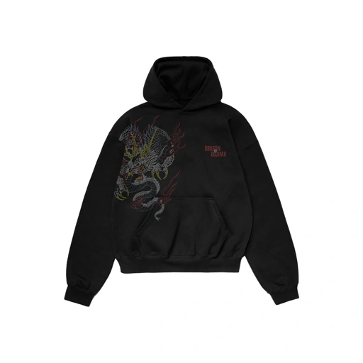 Image of Faith Industries "Dragon Of Dojima" Black Hoodie