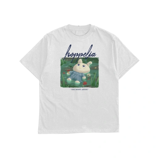 Image of Faith Industries "Hoppelia" White Tshirt