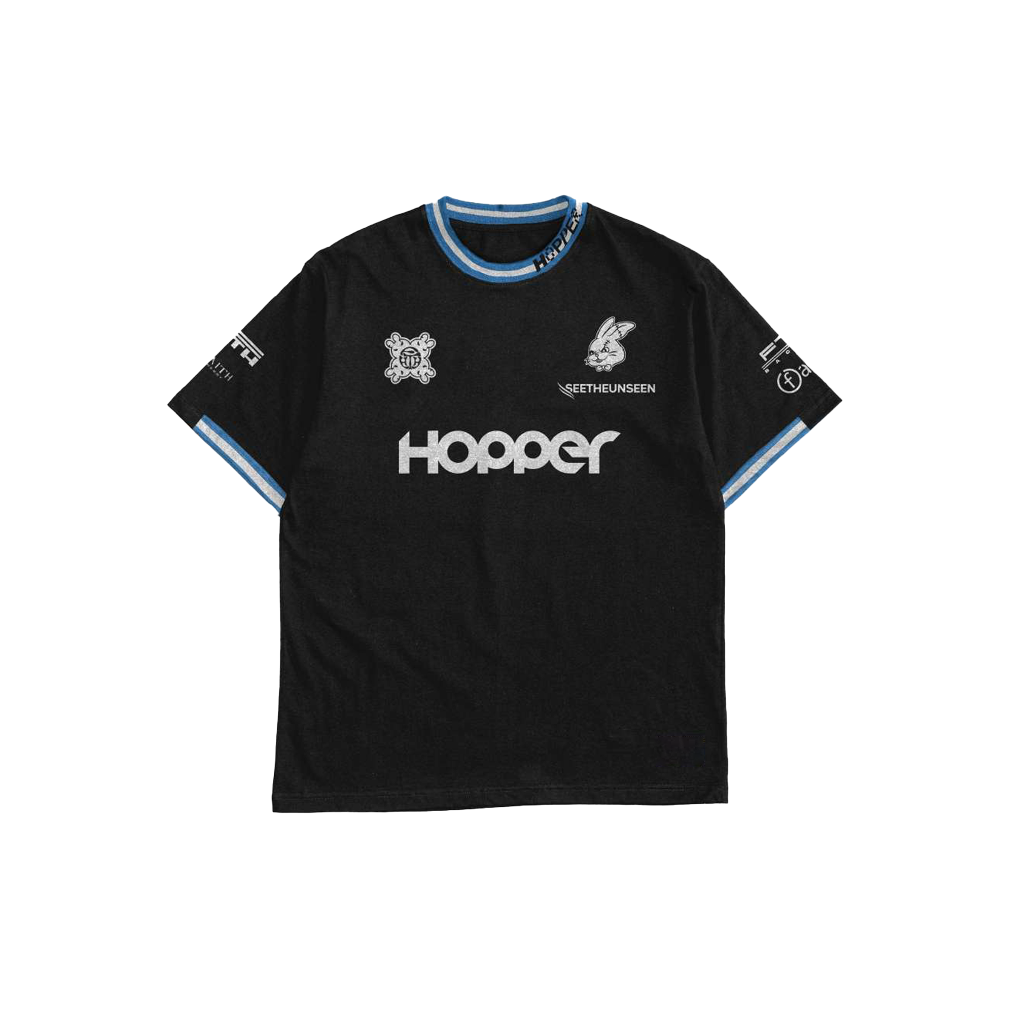 Faith Industries "Hopper Racing Team" Black Tshirt