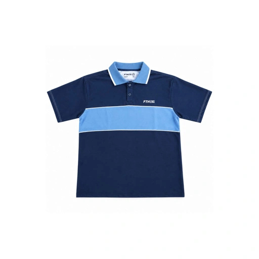 FTHLETICS Harbor Polo - Polo Jersey - Polo Olahraga - Sports Polo - Navy