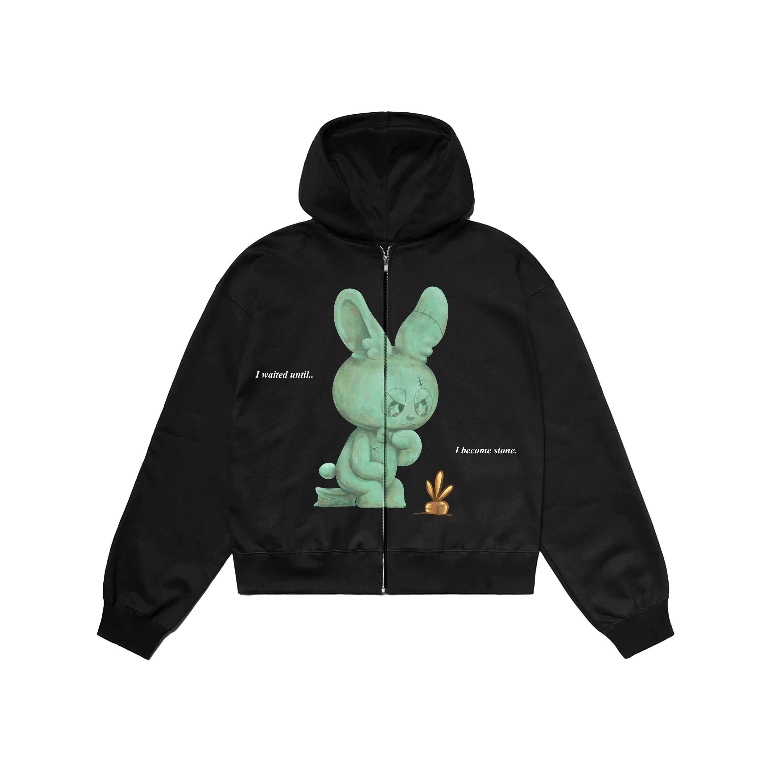 Faith Industries "Hopper The Thinker" Black Hoodie Zipper