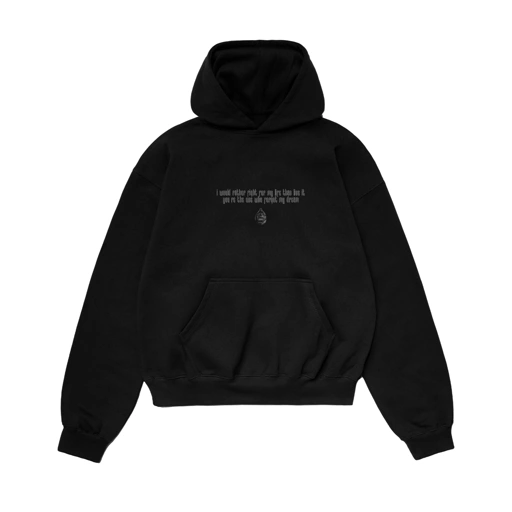 Image of Faith Industries "Beast Swordsman vs Black Swordsman" Black Hoodie