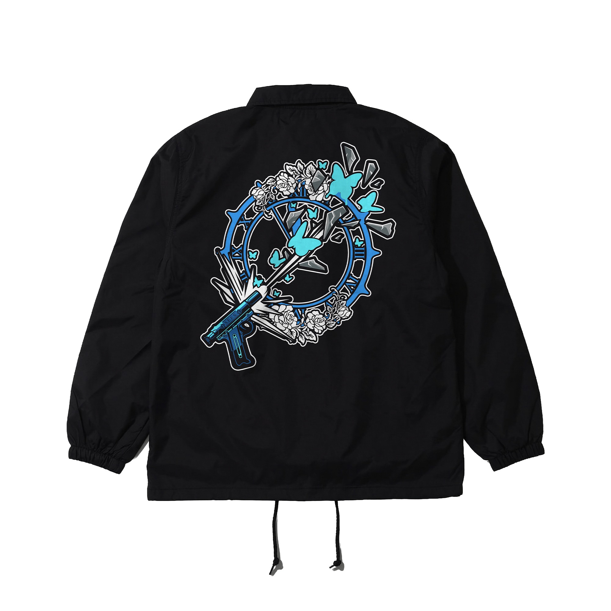 Faith Industries "Makoto Yuki" Black Windbreaker