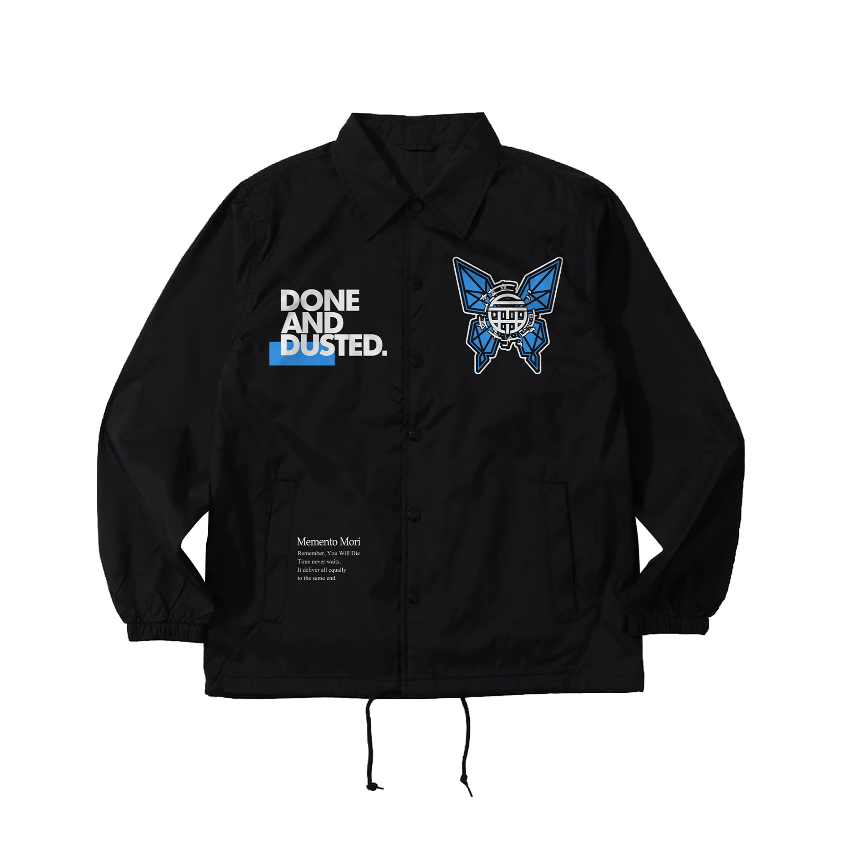 Faith Industries "Makoto Yuki" Black Windbreaker