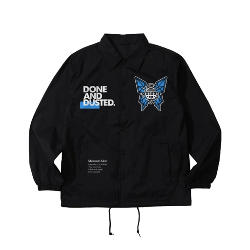 Image of Faith Industries "Makoto Yuki" Black Windbreaker