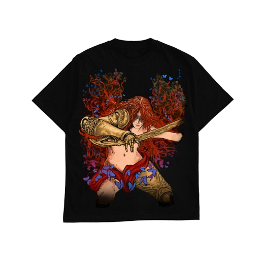 Image of Faith Industries "The Blooming Rot" Black Tshirt