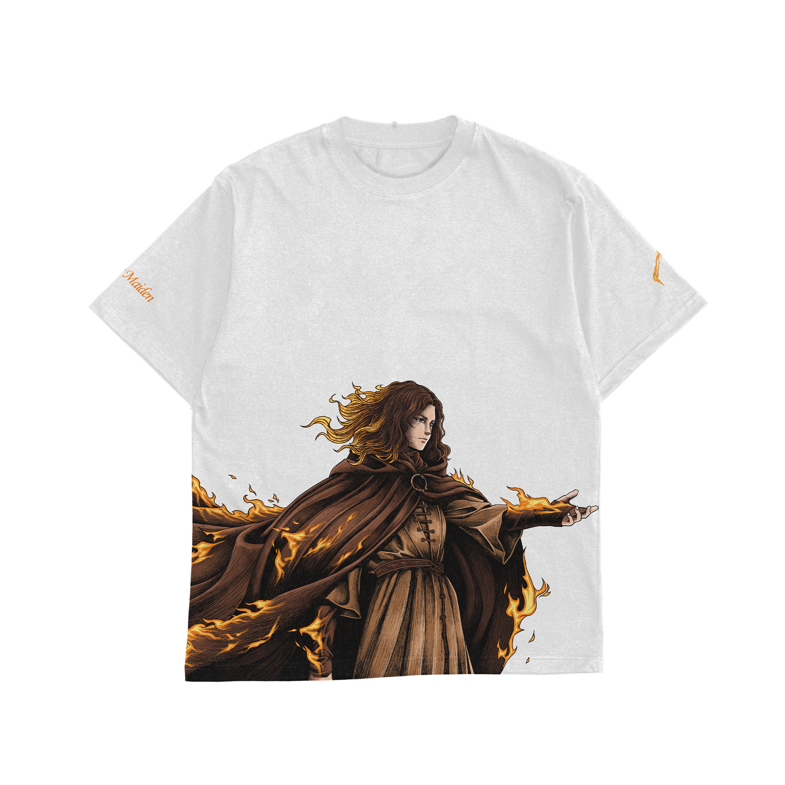 Faith Industries "Melina The Kindling Maiden" White Tshirt