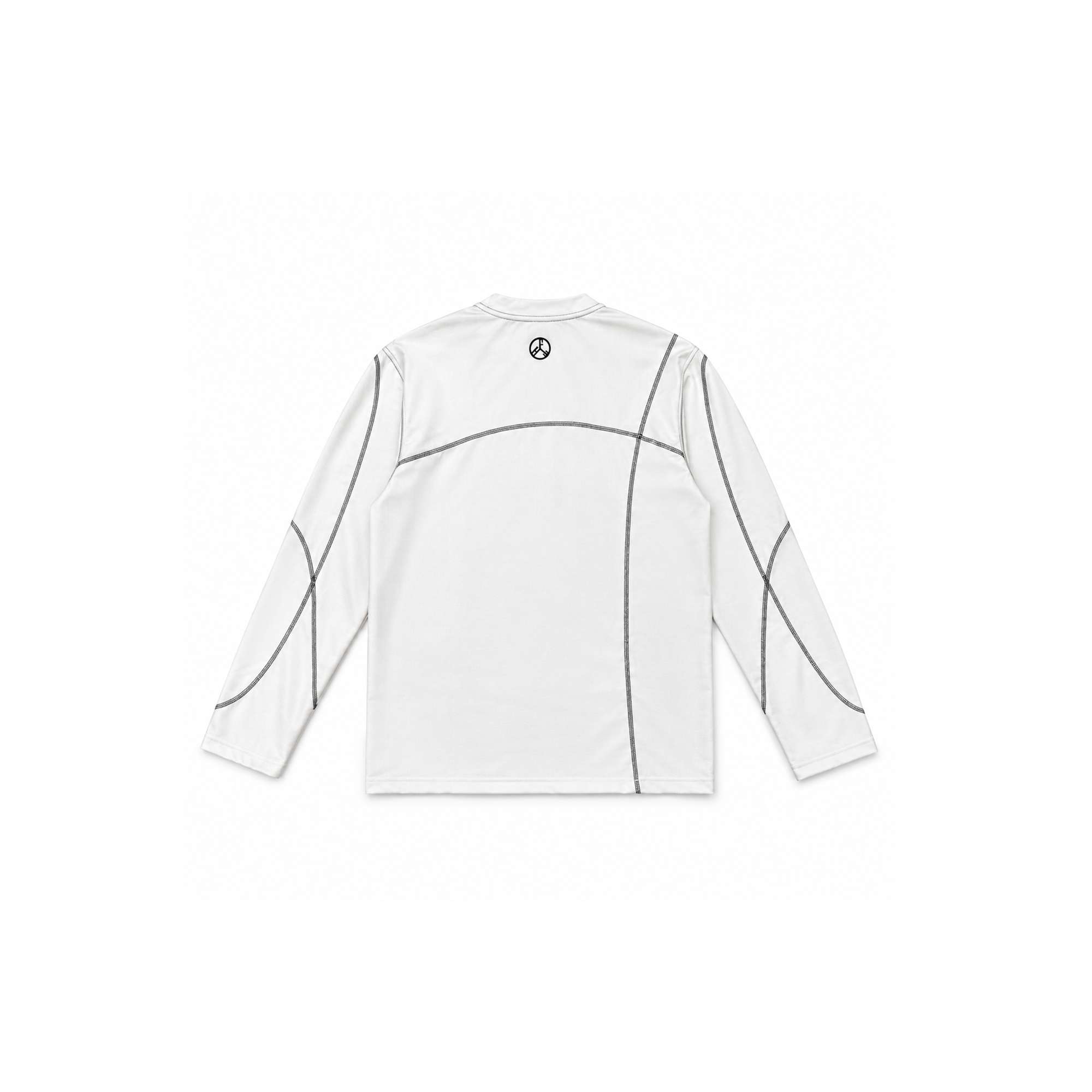 FTHLETICS Stride Long Sleeve - Running Tee - Jersey Lari - Kaos Olahraga - Sports T-Shirt - White