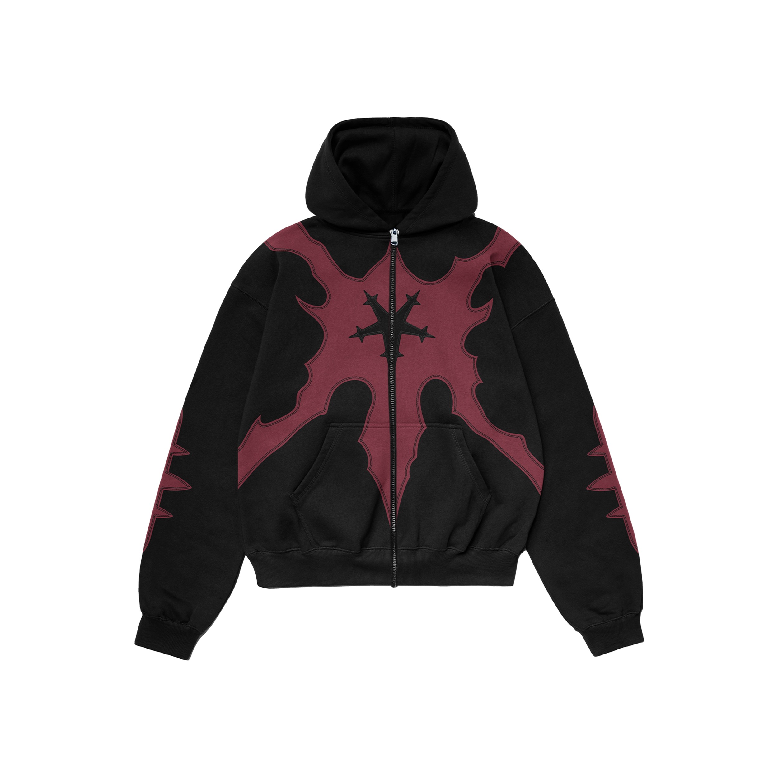 Faith Industries "Devil Union" Black Hoodie Zip