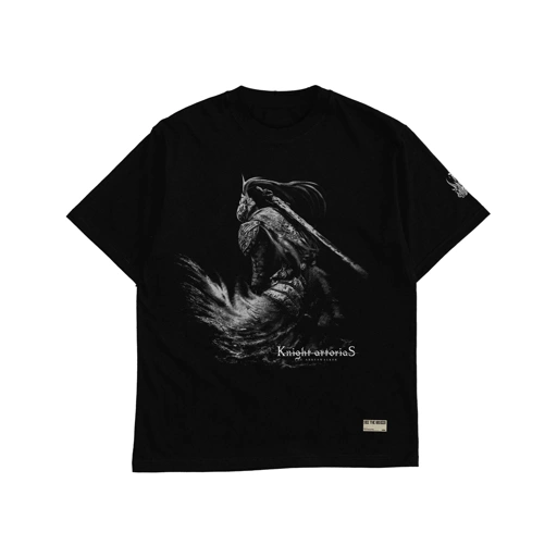 Image of Faith Industries "Knight Artorias The Abbyswalker" Black Tshirt