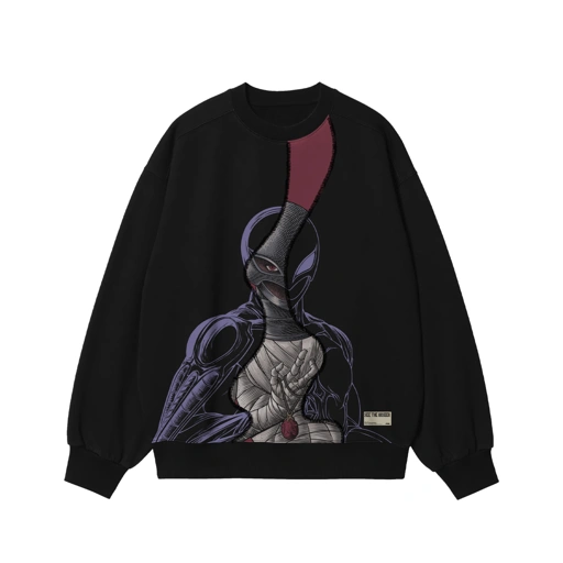Image of Faith Industries "Femto The Pure Evil" Black Crewneck
