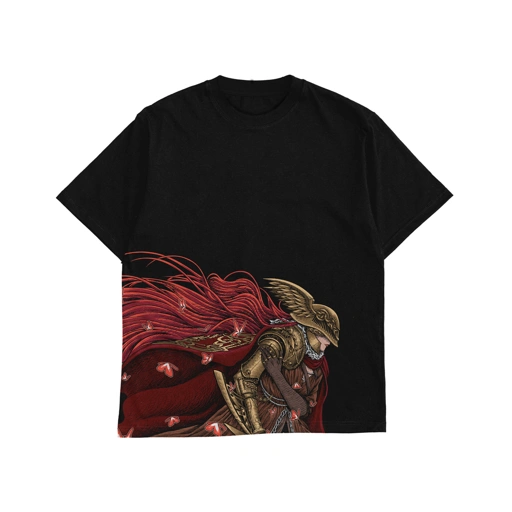 Image of Faith Industries "Malenia Blade of Miquella" Black Tshirt