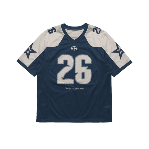 Image of Faith Industries "Forgotten" Navy NFL Jersey