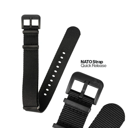 Image of Tali Strap Nato Canvas BLACK G-Army Original
