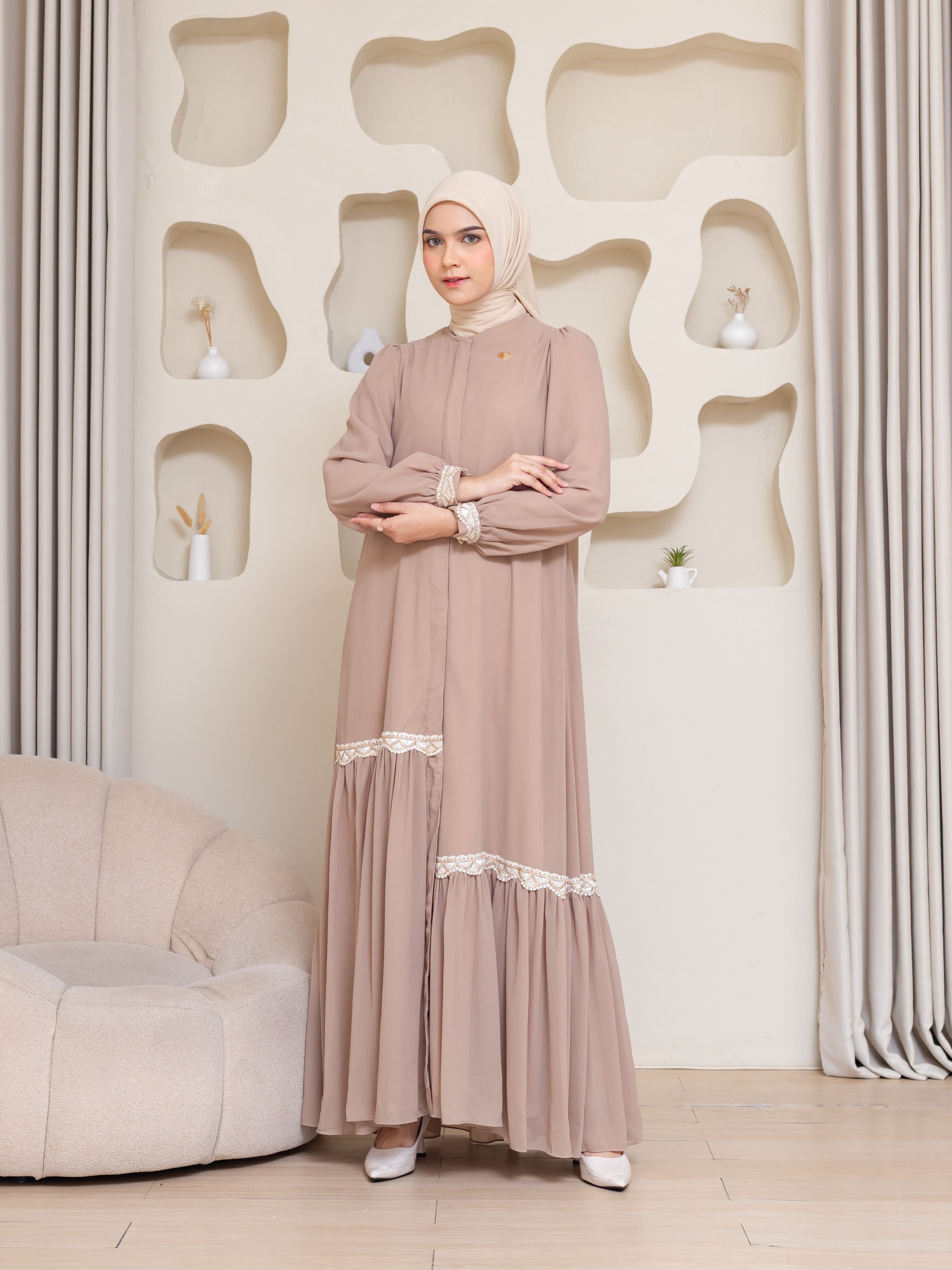 Nayara Dress - Sand Dune