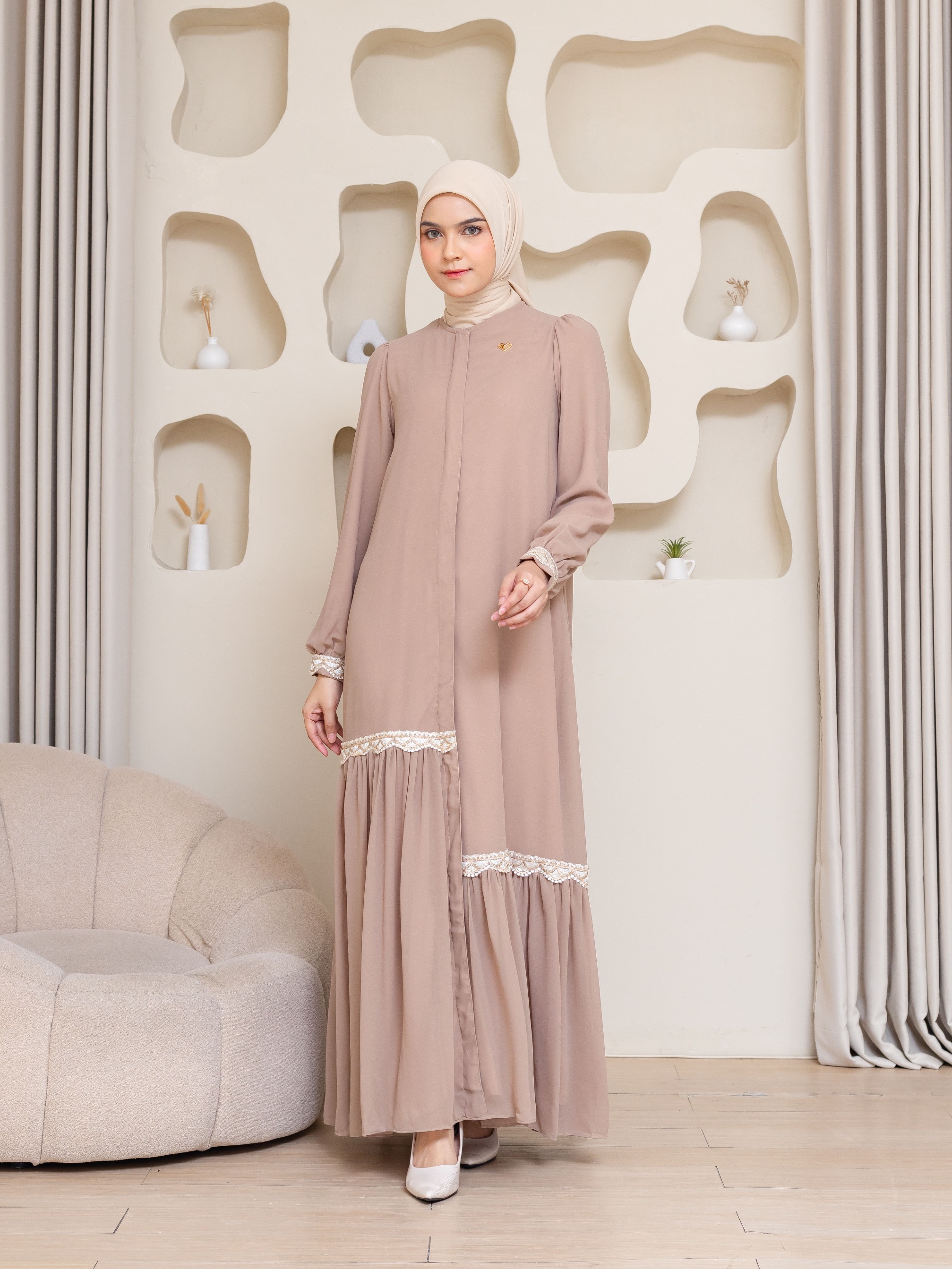 Nayara Dress - Sand Dune
