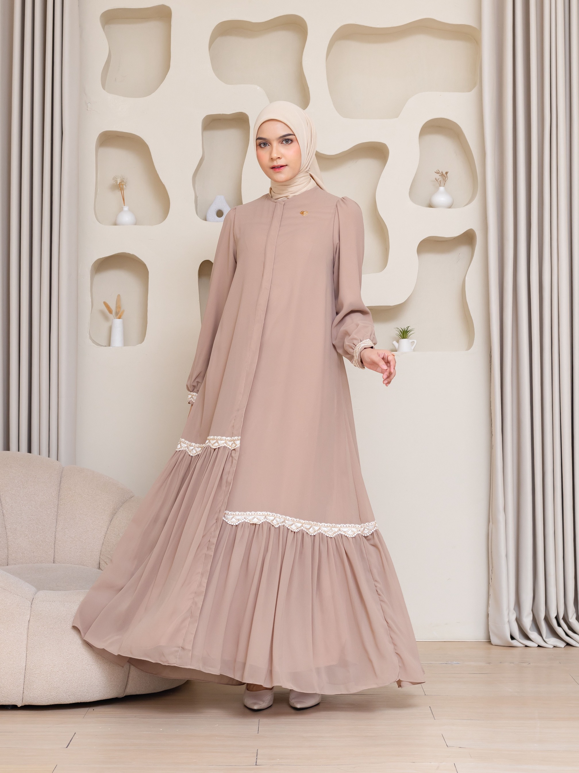 Nayara Dress - Sand Dune