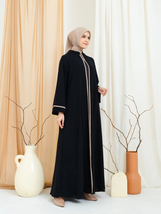 Image of Ayra Set Dress - Midnight Noir