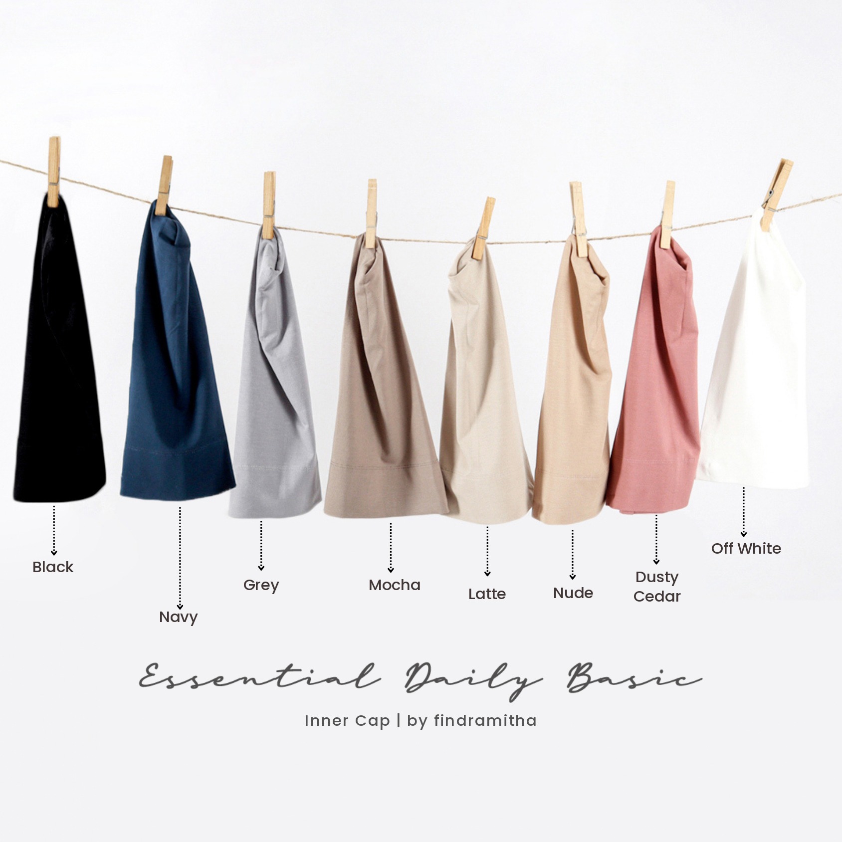 Daily Inner Hijab by Findramitha