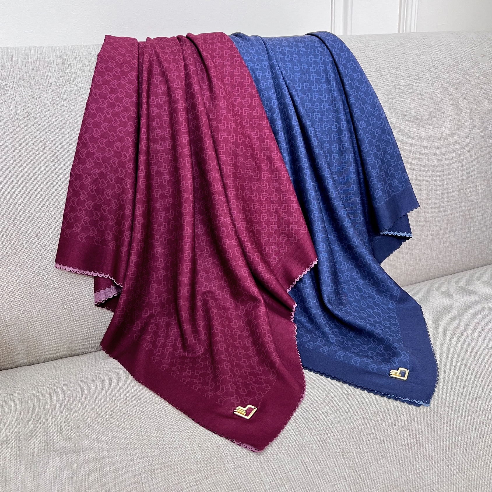 Hijab Monogram Scarf 