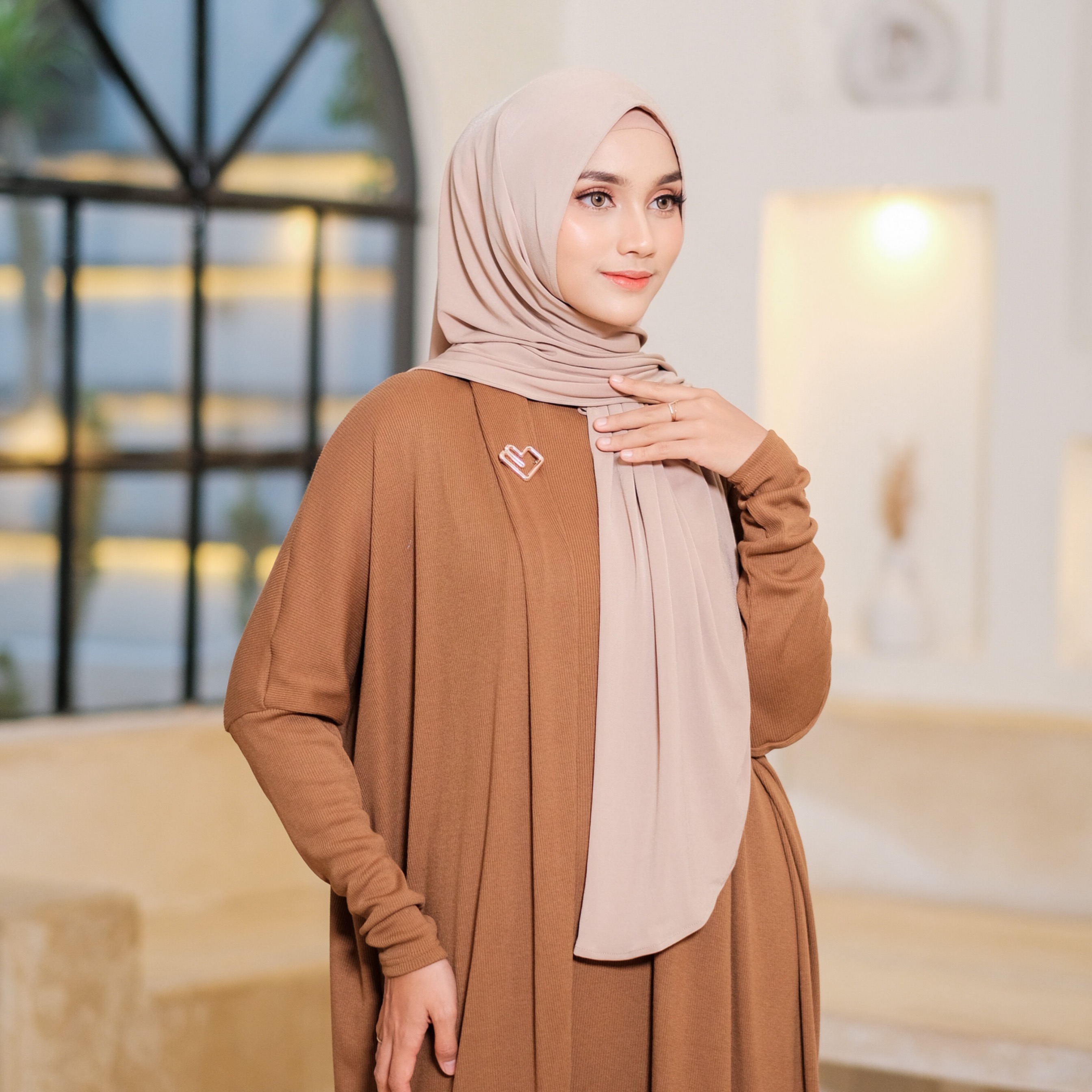 Ameera Knit Set - Inner Dress & Long Cardigan