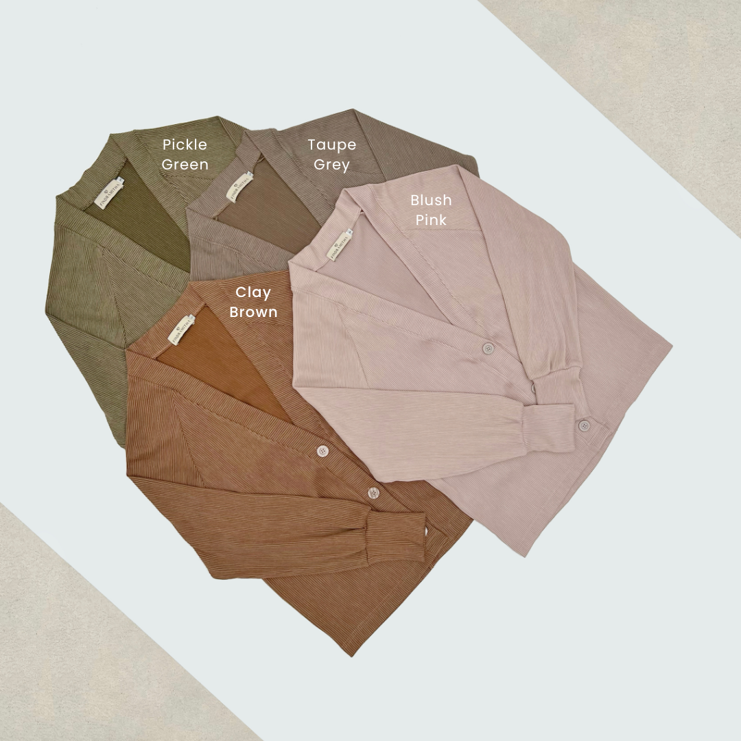 Nadeen Knit - Cardigan & Skirt