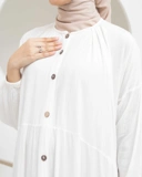 Dara Dress - Broken White