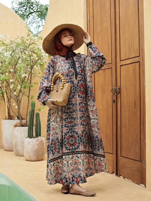 Image of Clara Dress - Sand Terracotta