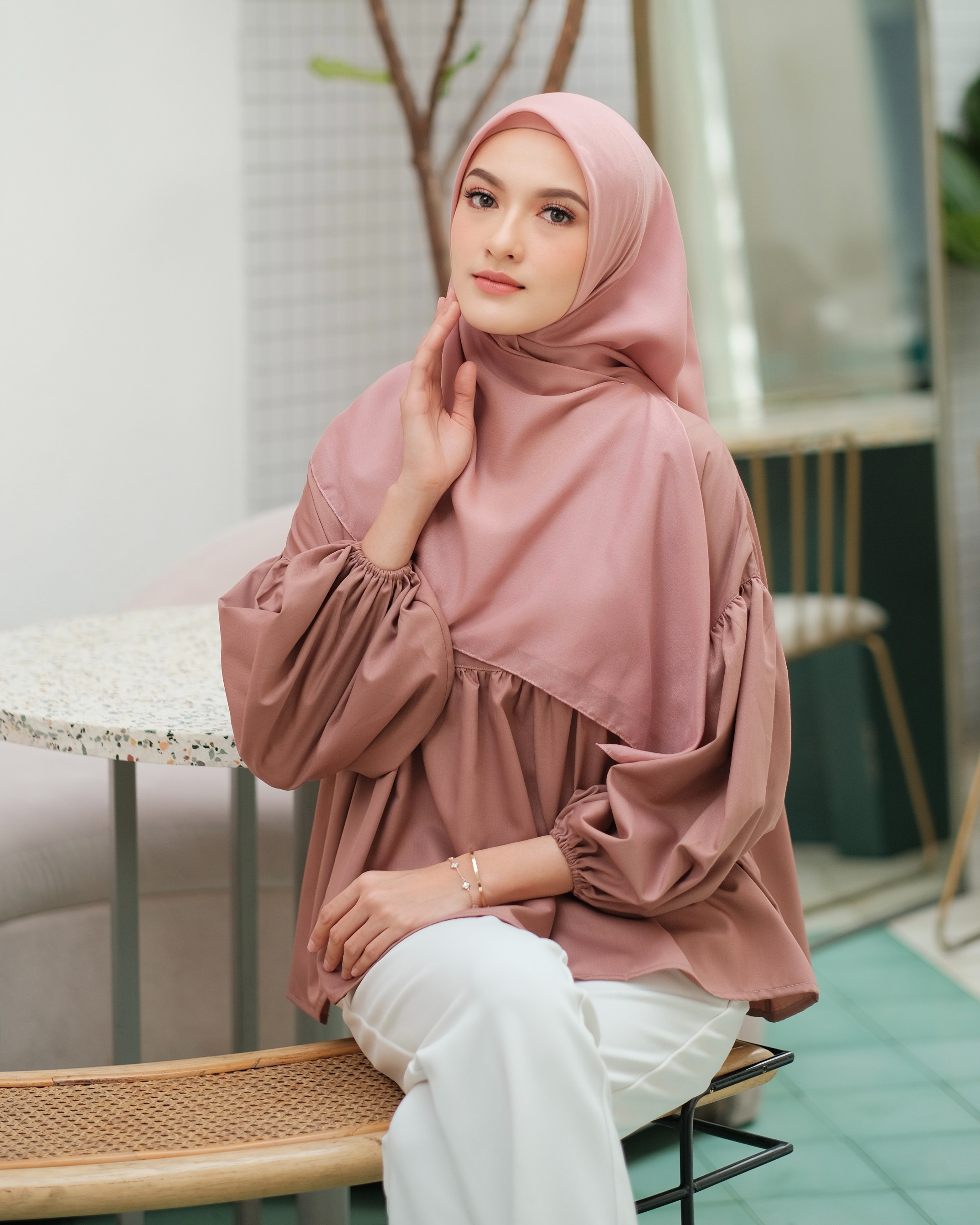 Hijab Basic ( Babyseam )