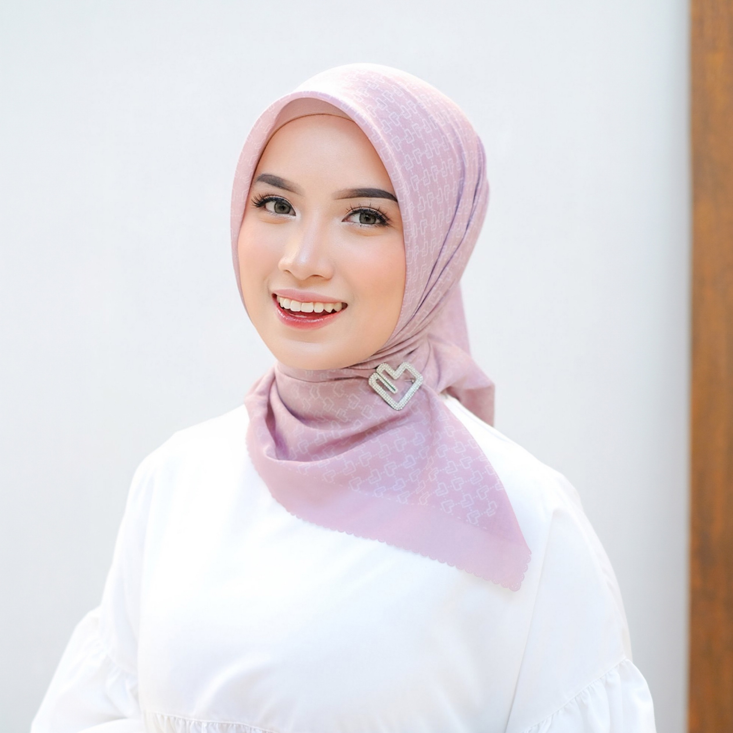 Hijab Monogram Scarf 