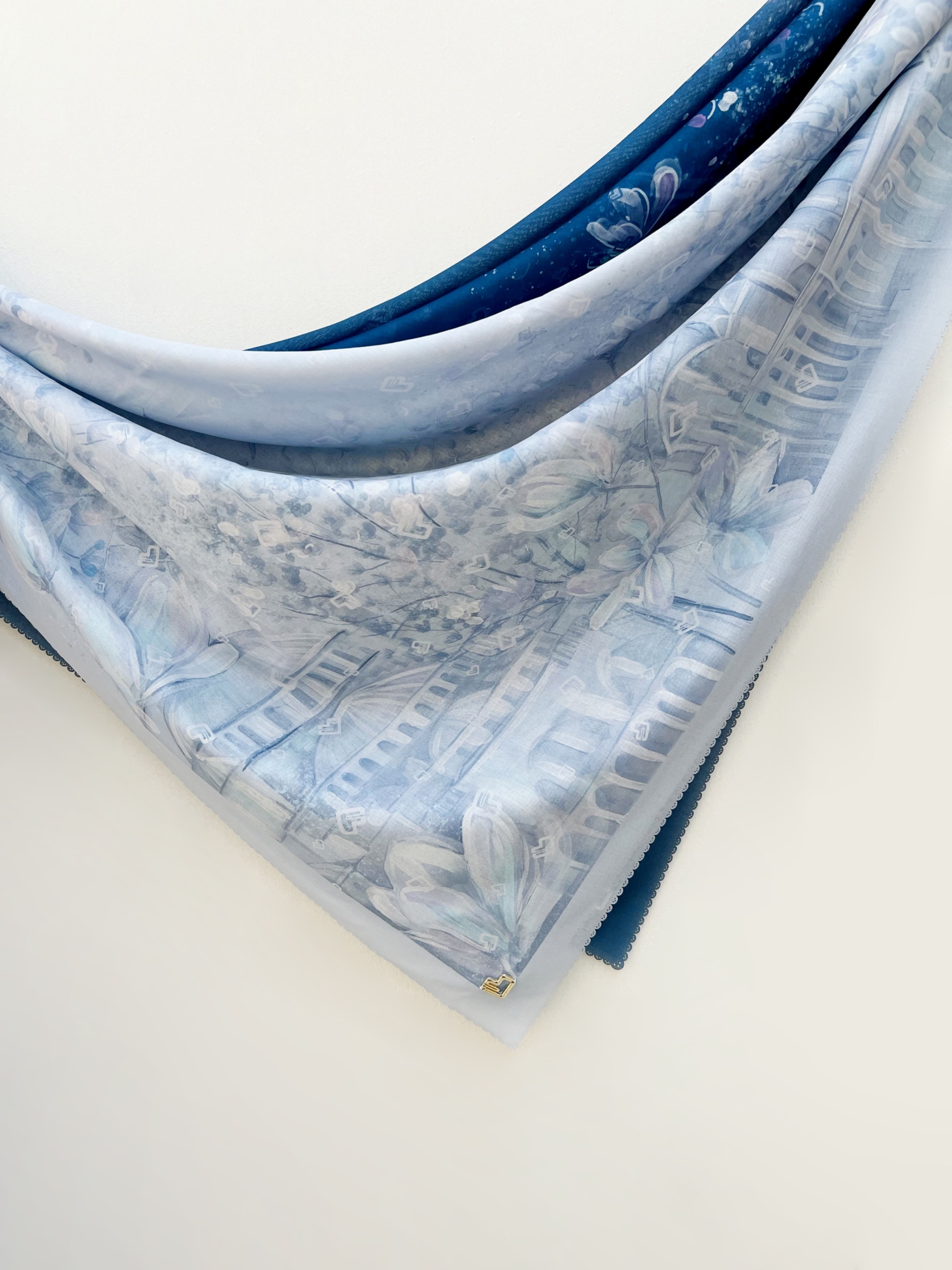 Blue Mosque Scarf