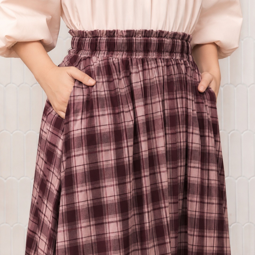 MYMINOLS - Willow Plaid Skirt
