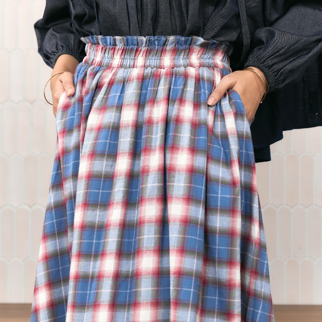 MYMINOLS - Willow Plaid Skirt