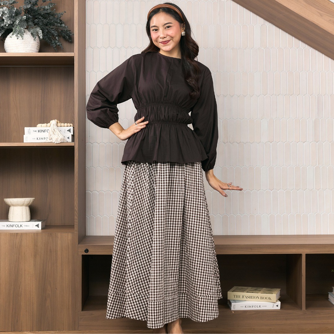 MYMINOLS - Willow Plaid Skirt