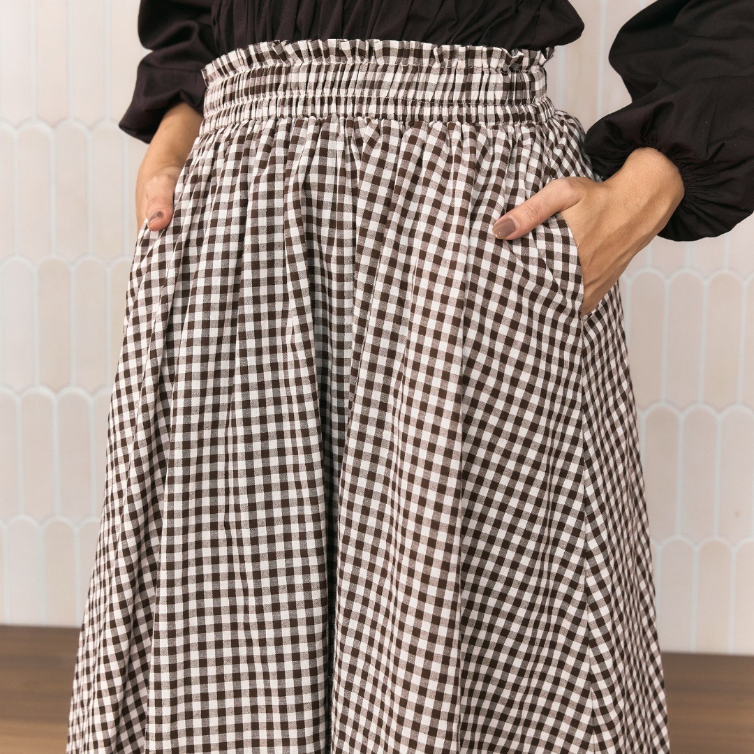 MYMINOLS - Willow Plaid Skirt