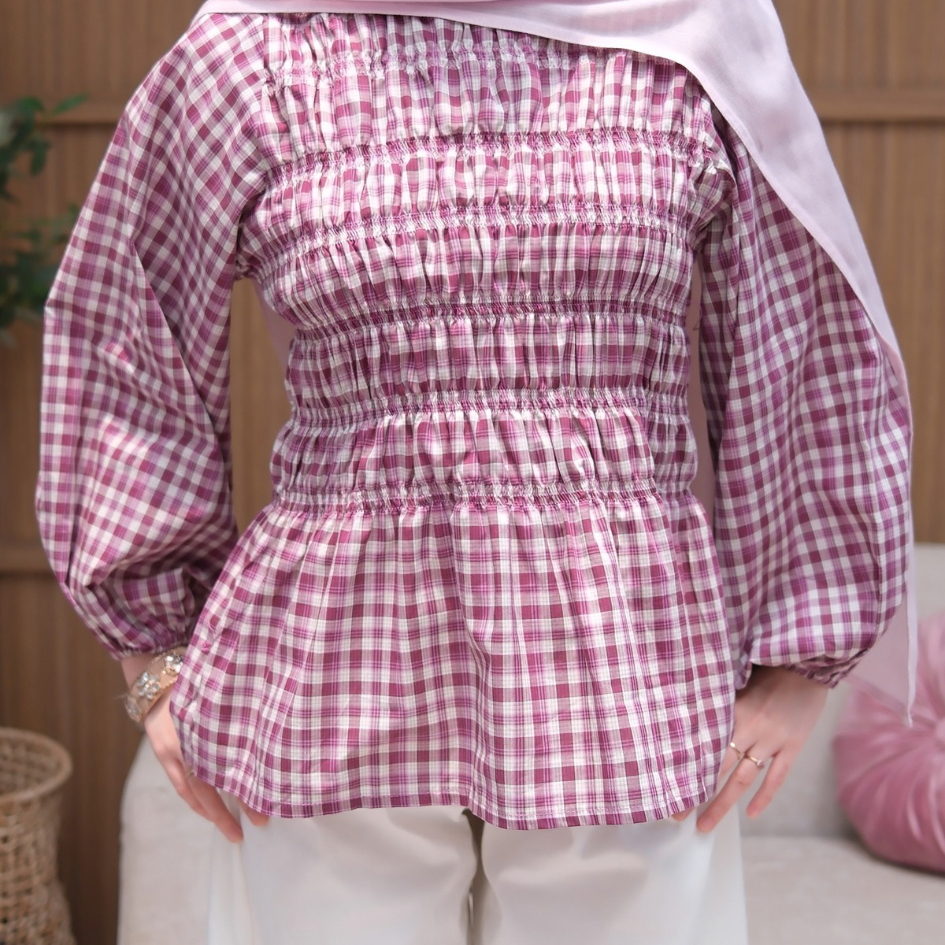 MYMINOLS - Daisy Smocked Blouse