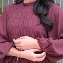 MYMINOLS - Daisy Smocked Blouse