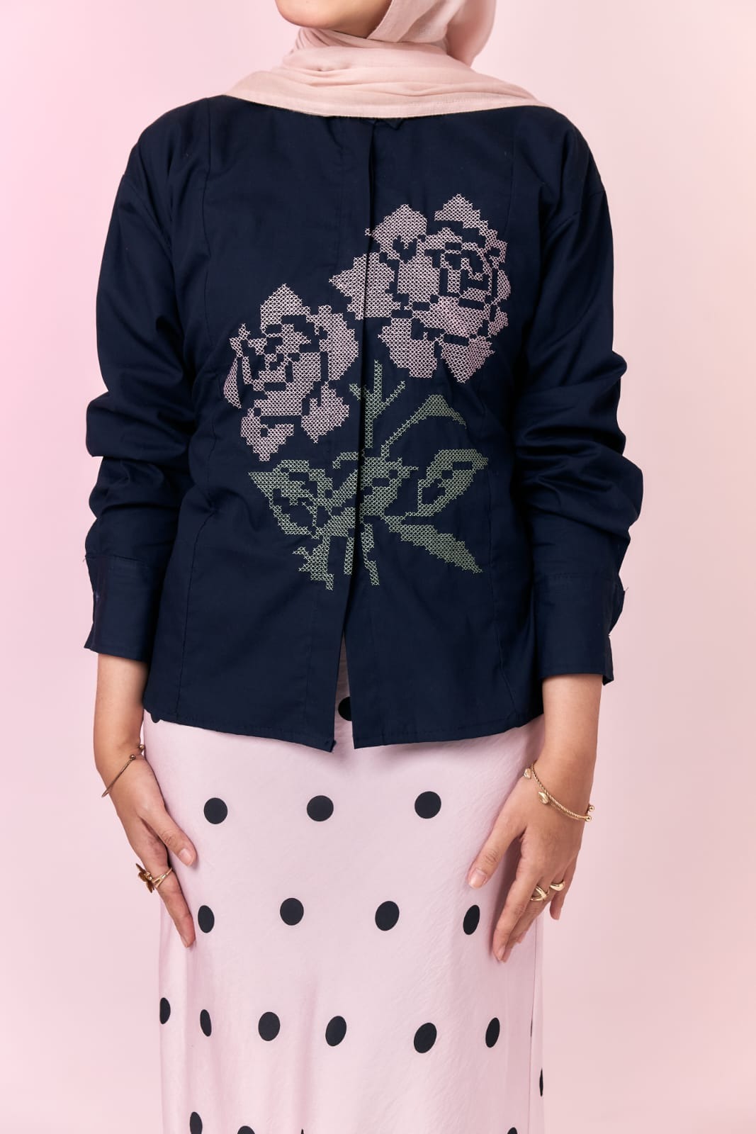 MYMINOLS - Florin Embroidery Shirt