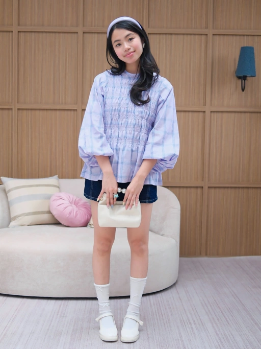 MYMINOLS - Daisy Smocked Blouse
